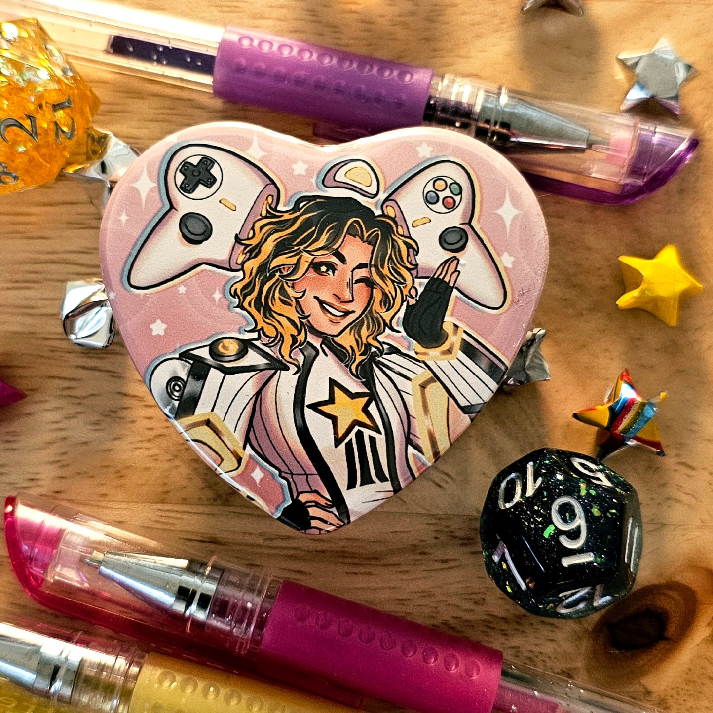 Date Everything EMPATHY SPECS - Heart Buttons!