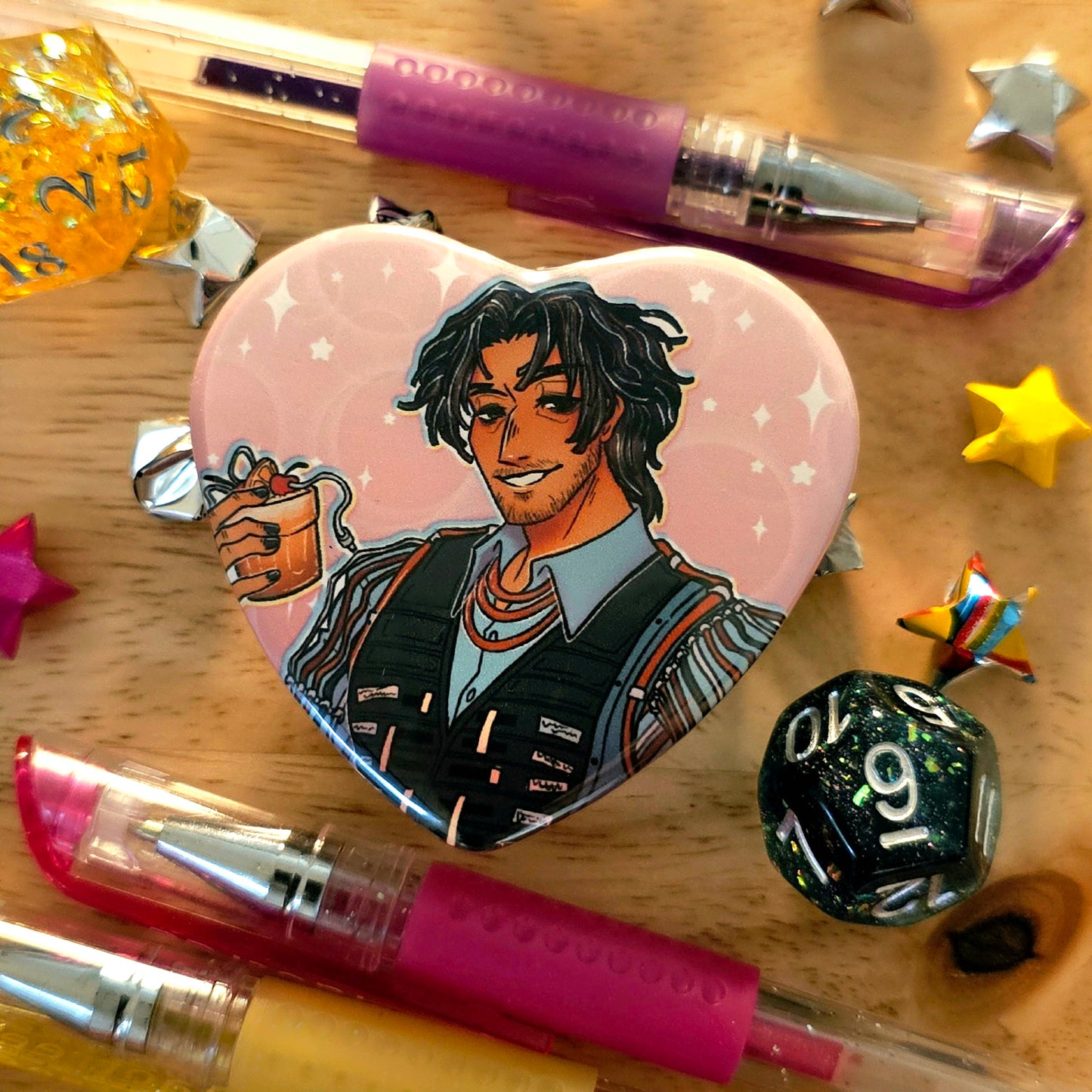 Date Everything EMPATHY SPECS - Heart Buttons!