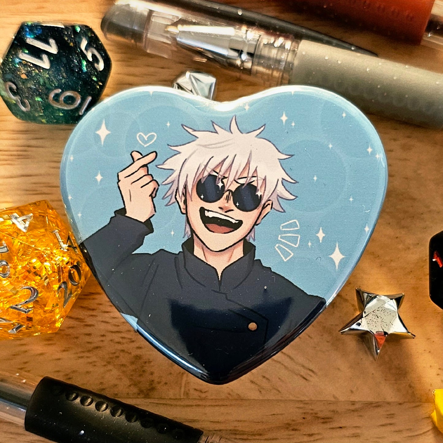 JJK Besties - Heat Buttons!