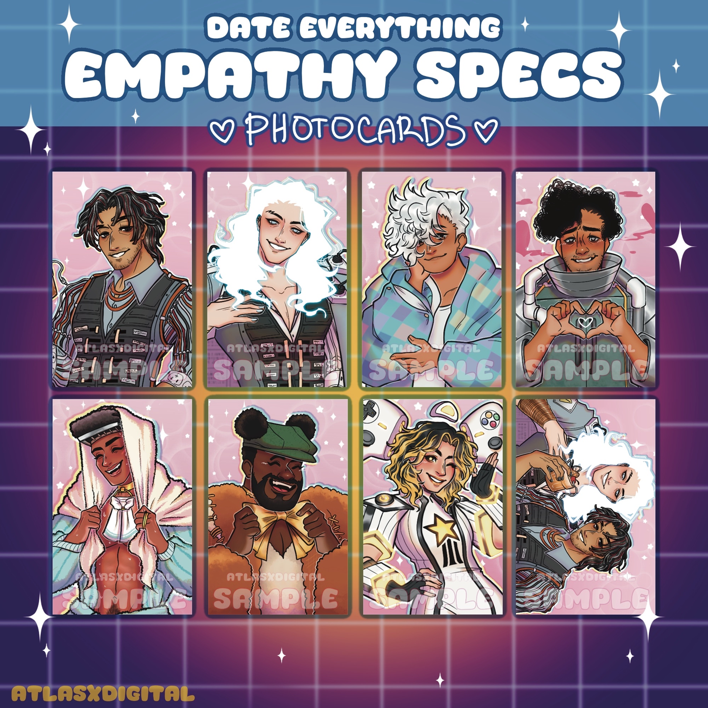 Date Everything EMPATHY SPECS - Photocards!