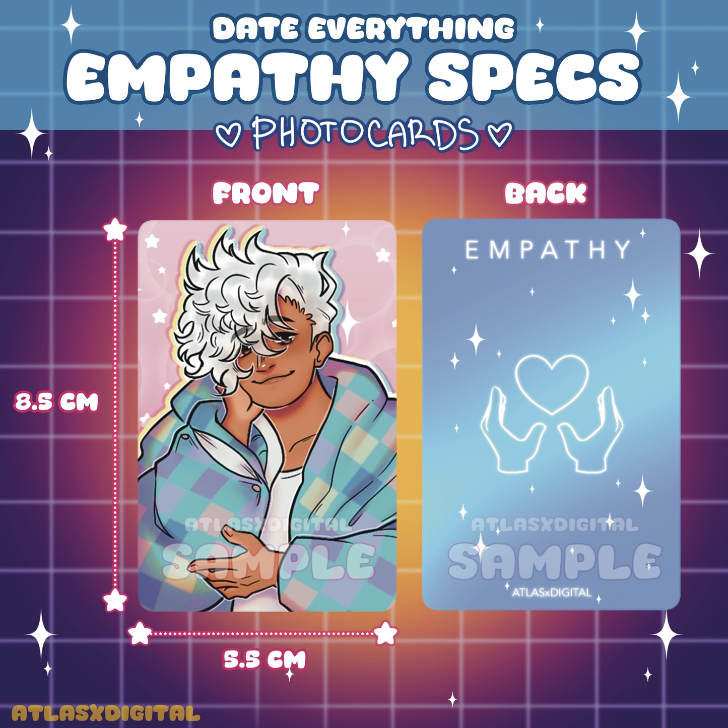 Date Everything EMPATHY SPECS - Photocards!