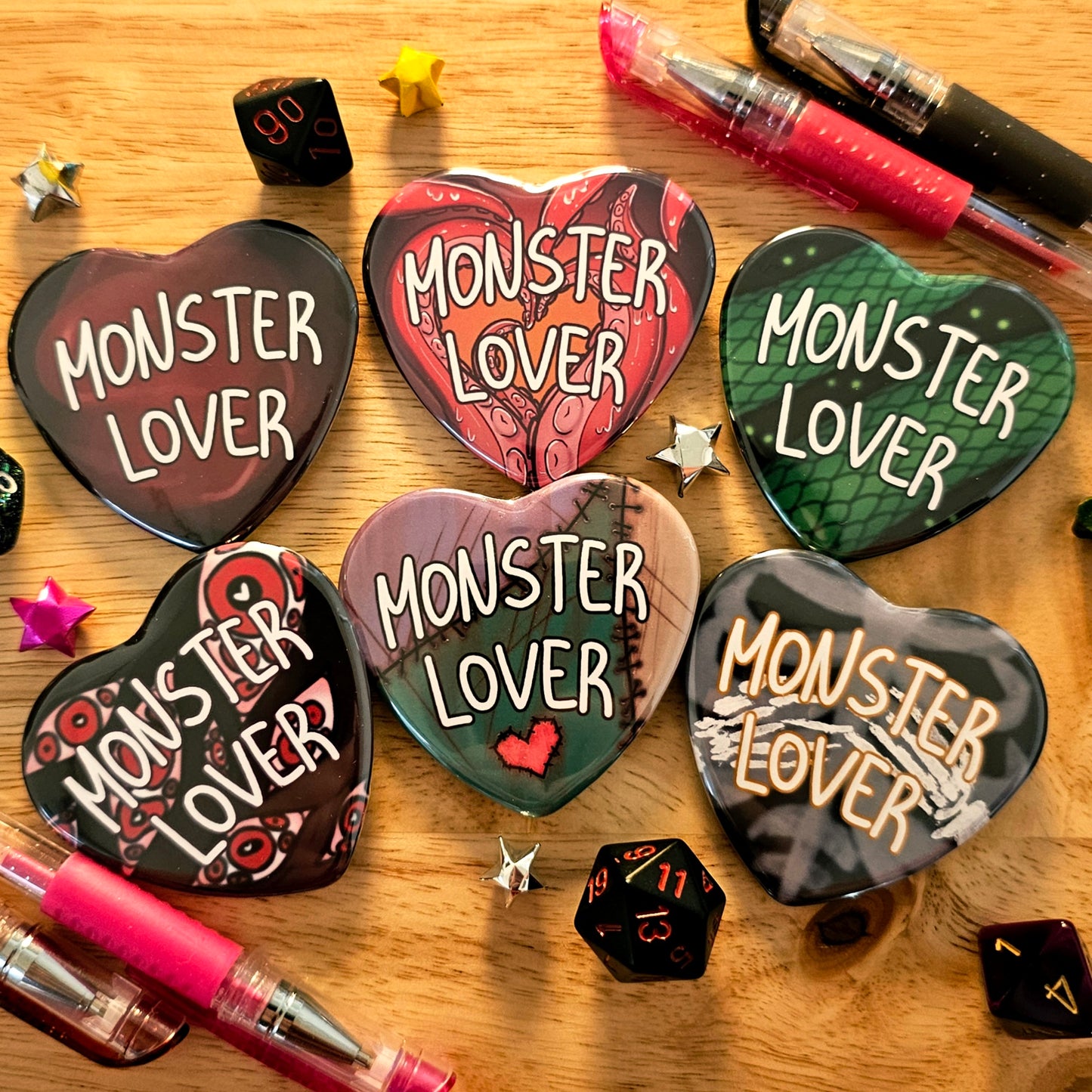Monster Lover (Ver. 1) - Heart Buttons!
