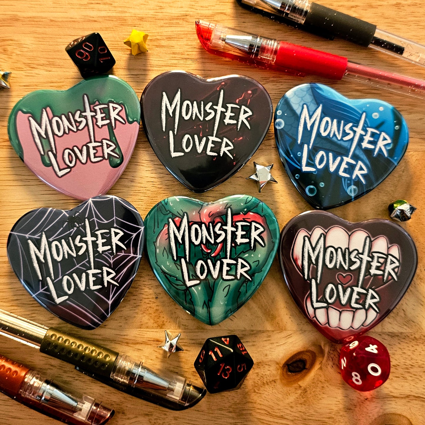 Monster Lover (Ver. 2) - Heart Buttons!