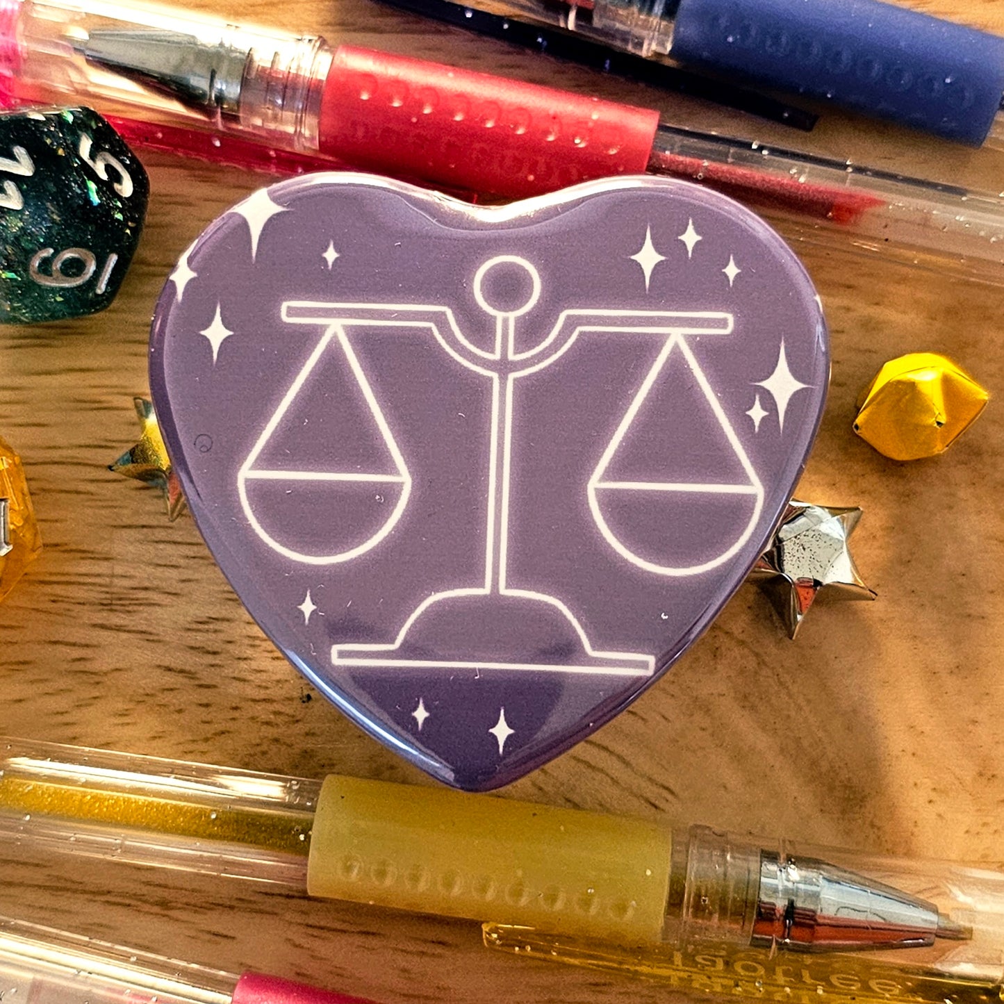 Date Everything SPECS - Heart Buttons!