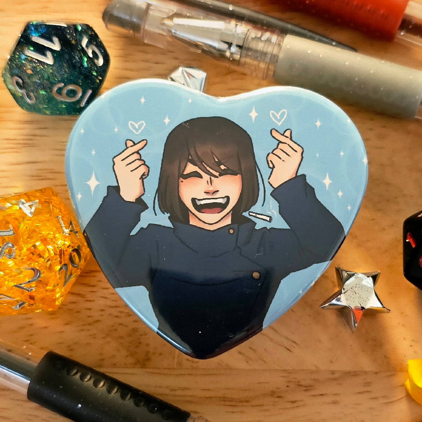 JJK Besties - Heat Buttons!