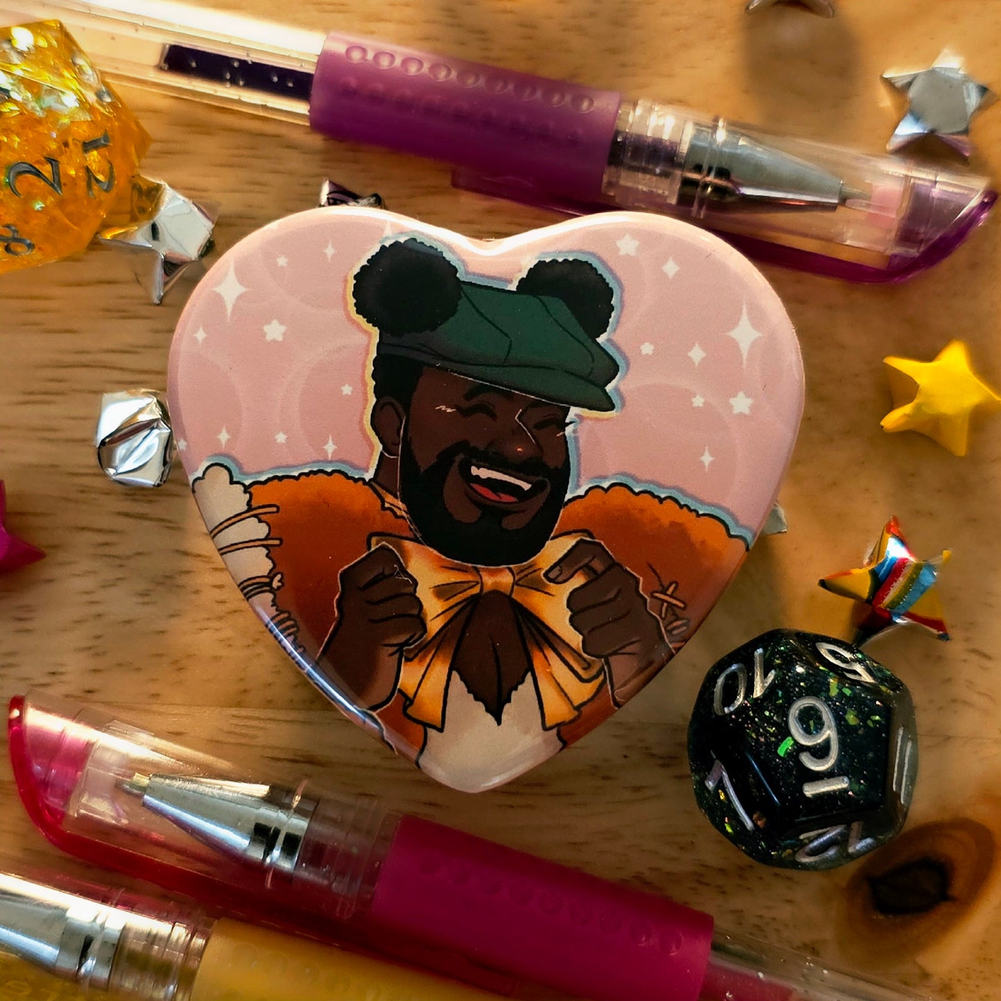Date Everything EMPATHY SPECS - Heart Buttons!