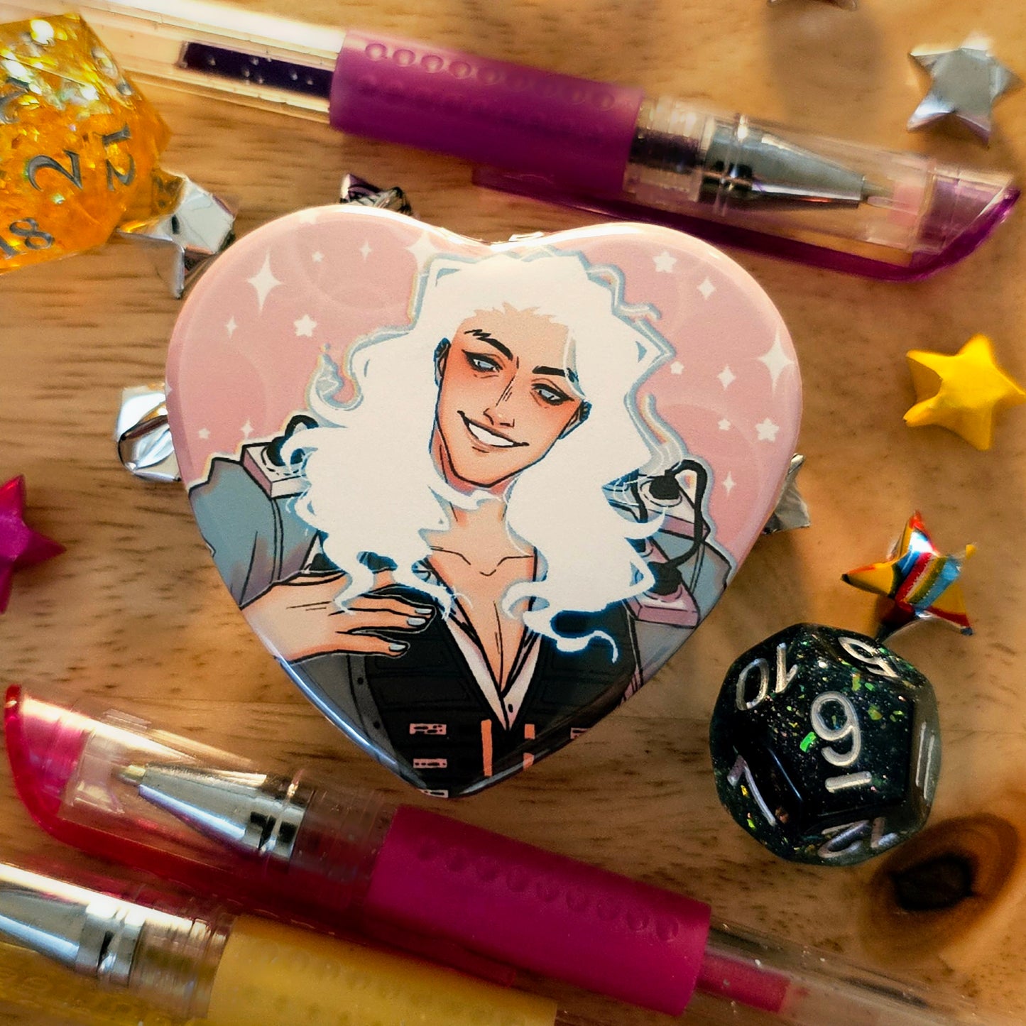 Date Everything EMPATHY SPECS - Heart Buttons!