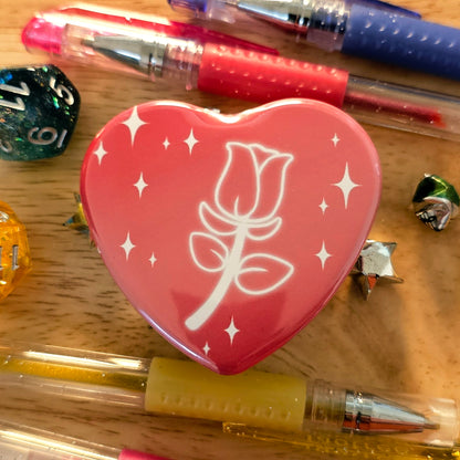 Date Everything SPECS - Heart Buttons!