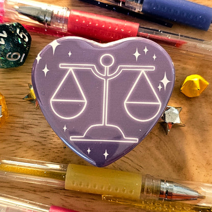 Date Everything SPECS - Heart Buttons!