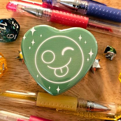 Date Everything SPECS - Heart Buttons!